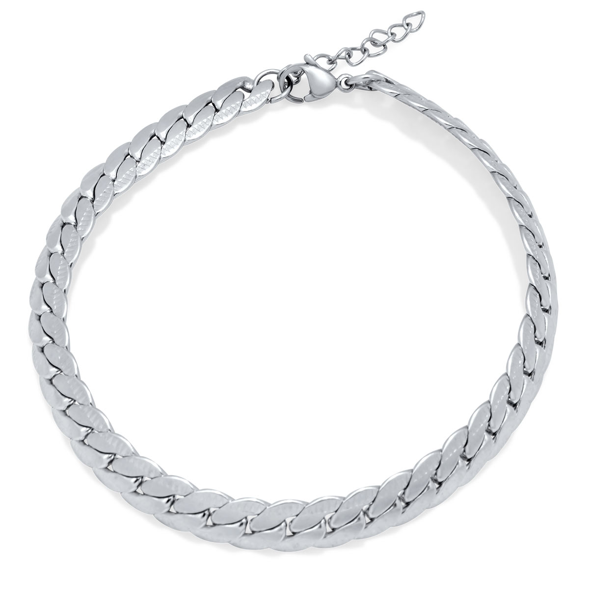 Fior Extra Silver Bracelet 8MM Βραχιόλι από ανοξείδωτο ατσάλι 316L